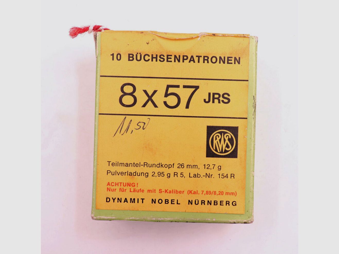 RWS (WZd.Fa.Rottweil) stock 8x57JRS