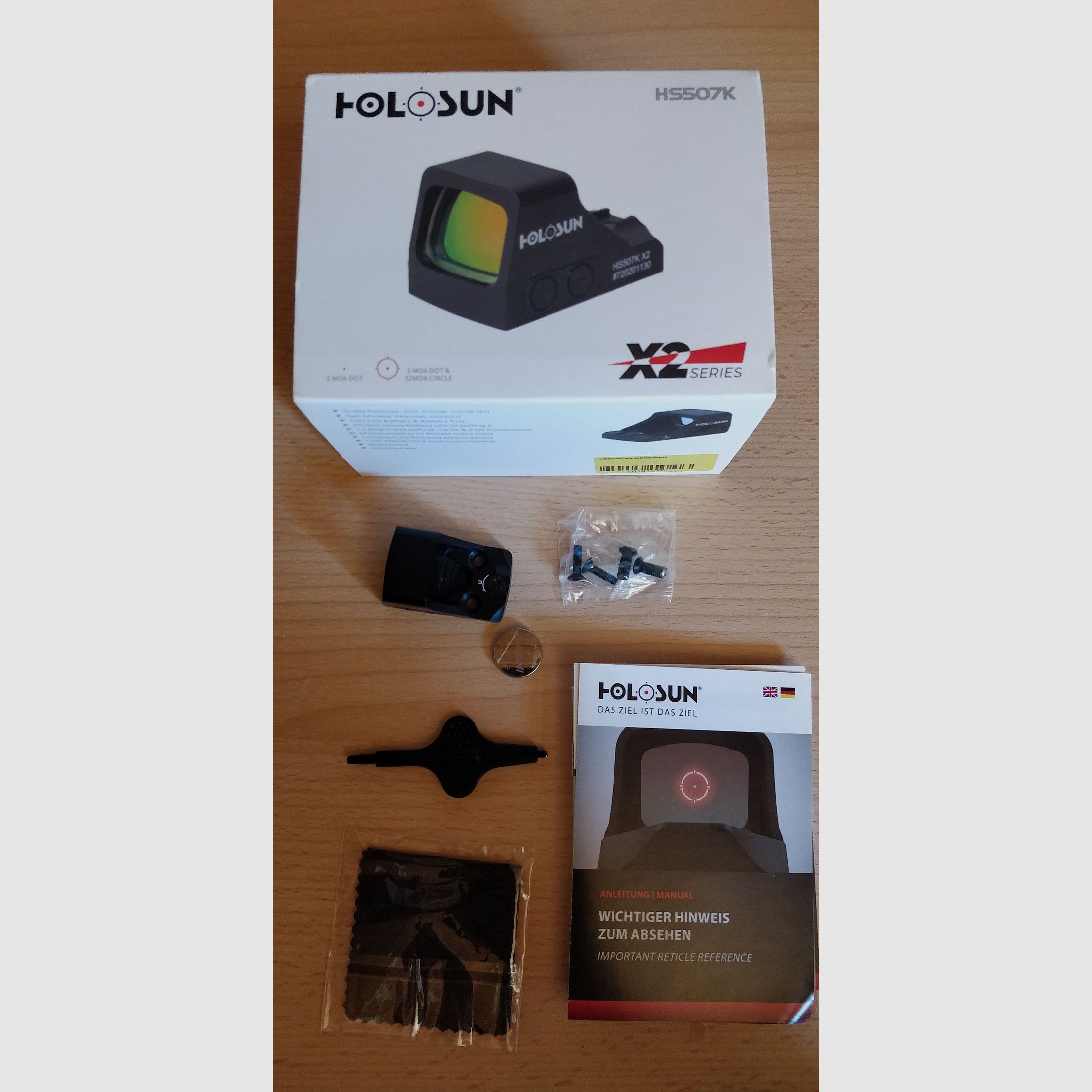 Holosun HS507K-X2 Rotpunktvisier 