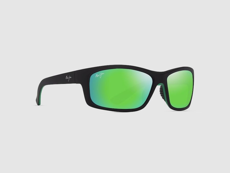 Maui Jim Kanaio Coast Matte Black/Green Occhiali da sole