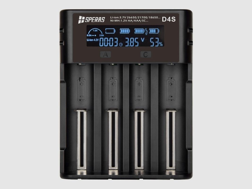 Speras D4S LCD Ladegerät