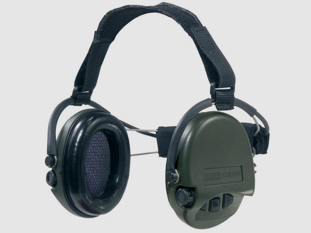Sordin Gehörschutz Supreme Pro X Neck / Digital / Grün / mit Nackenband