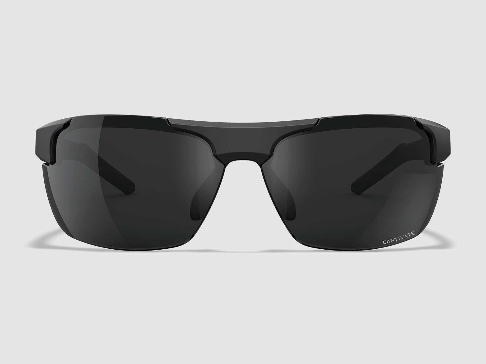 Wiley X Prime zonnebril met Captivate Grey-lenzen, Matte Black ACPRM01 montuur, afbeelding 2 van 4