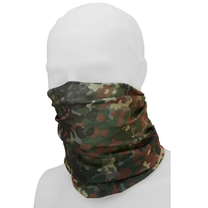 Écharpe multifonction (tube) pour la tête, le visage, le cou - Taille unique - Camouflage BW