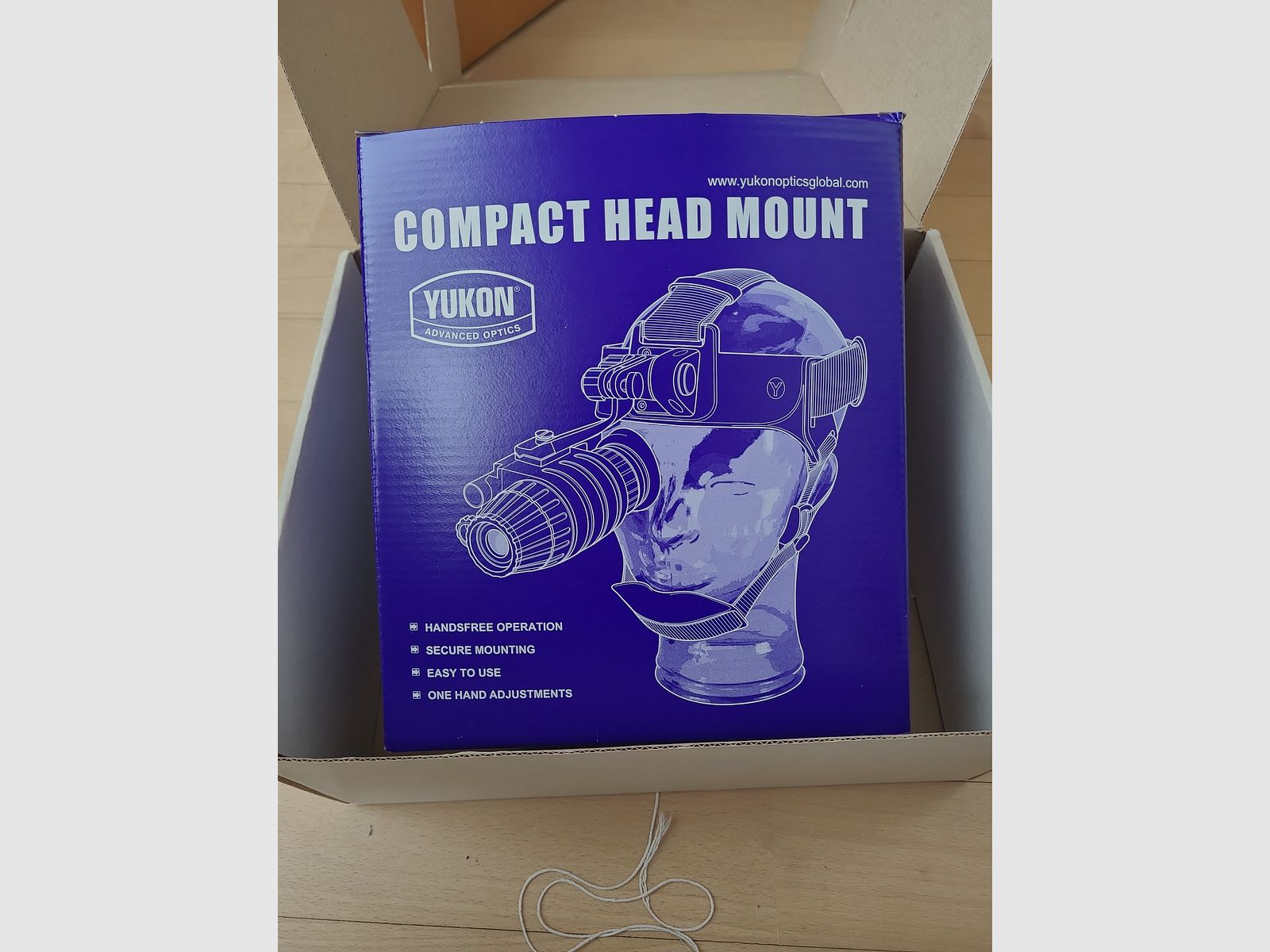 Yukon night vision with head-mounted hunting attachment