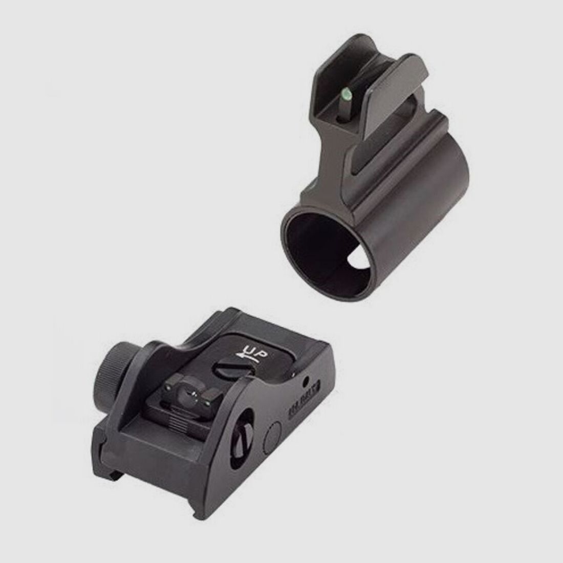 Zestaw celowniczy LPA N-Ghostring zielony 3-Dot 12GA