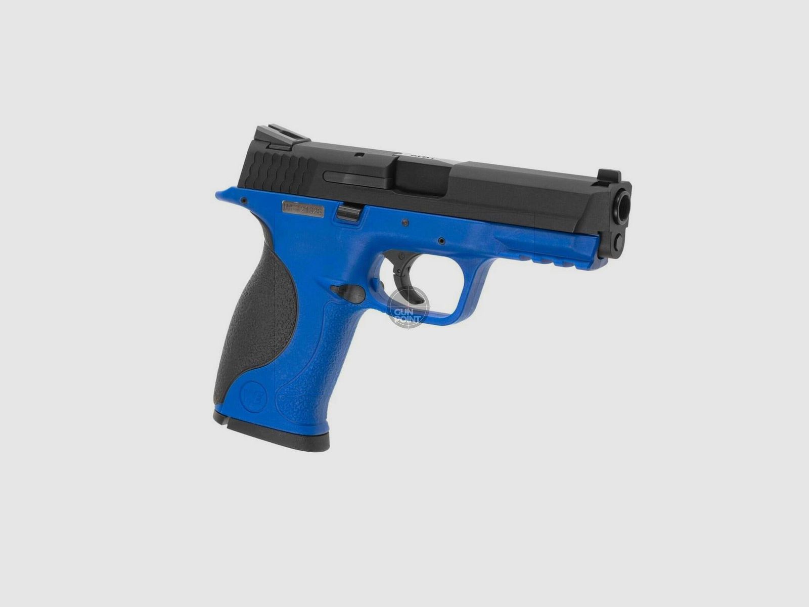 Softair - Pistole - WE M&P Metal Version GBB-Blau - ab 18, ber 0,5 Joule