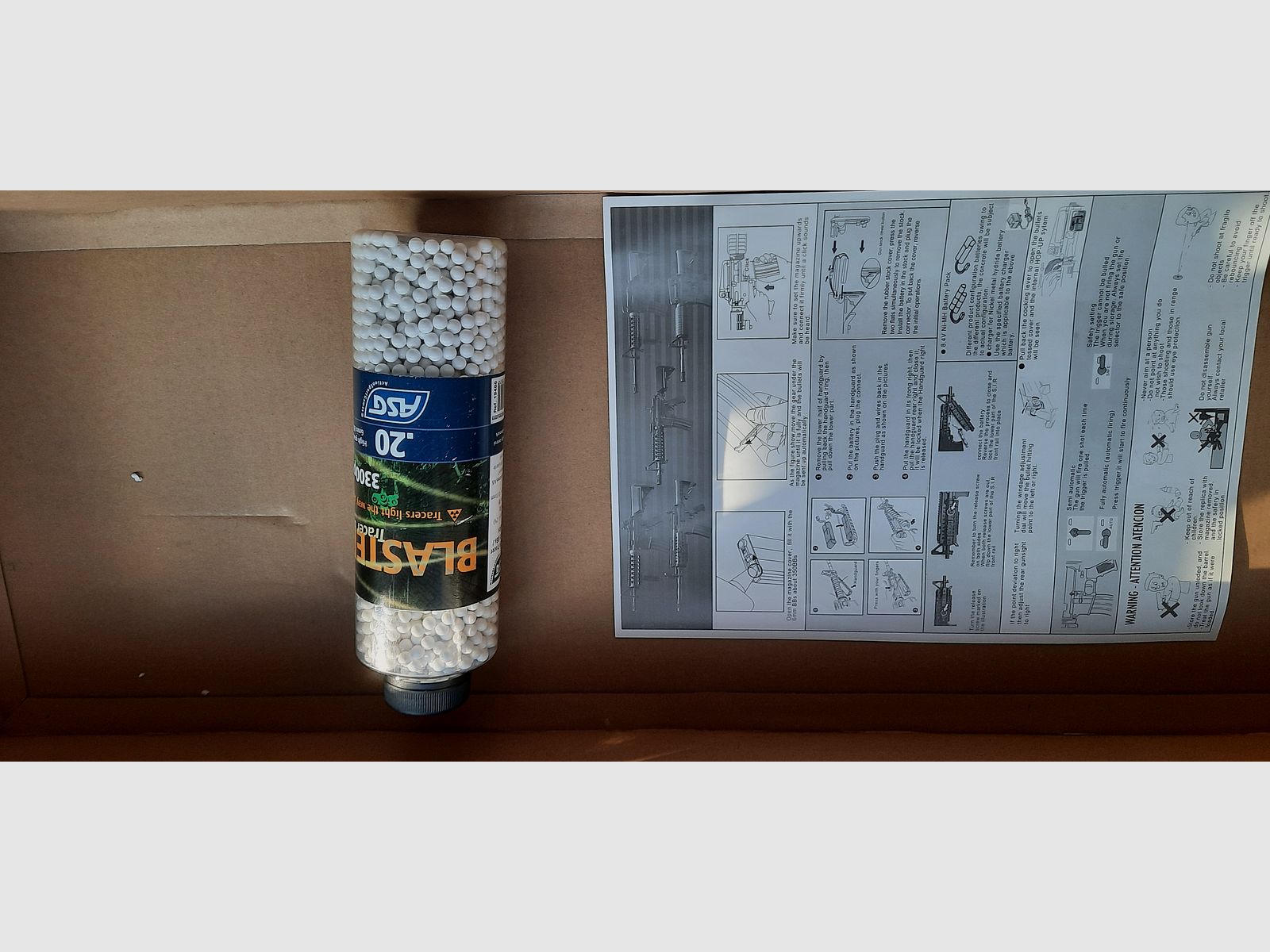 Begadi Sport M4 Nylon Serie s-AEG mit M-Look handguard lang Gen.4 und F-kennzeichnung