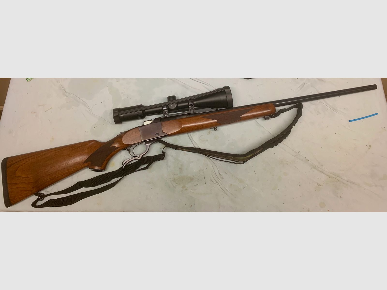 Ruger No.1 - 25-06 rem Fallblockbüchse + Zeiss 4-12x50