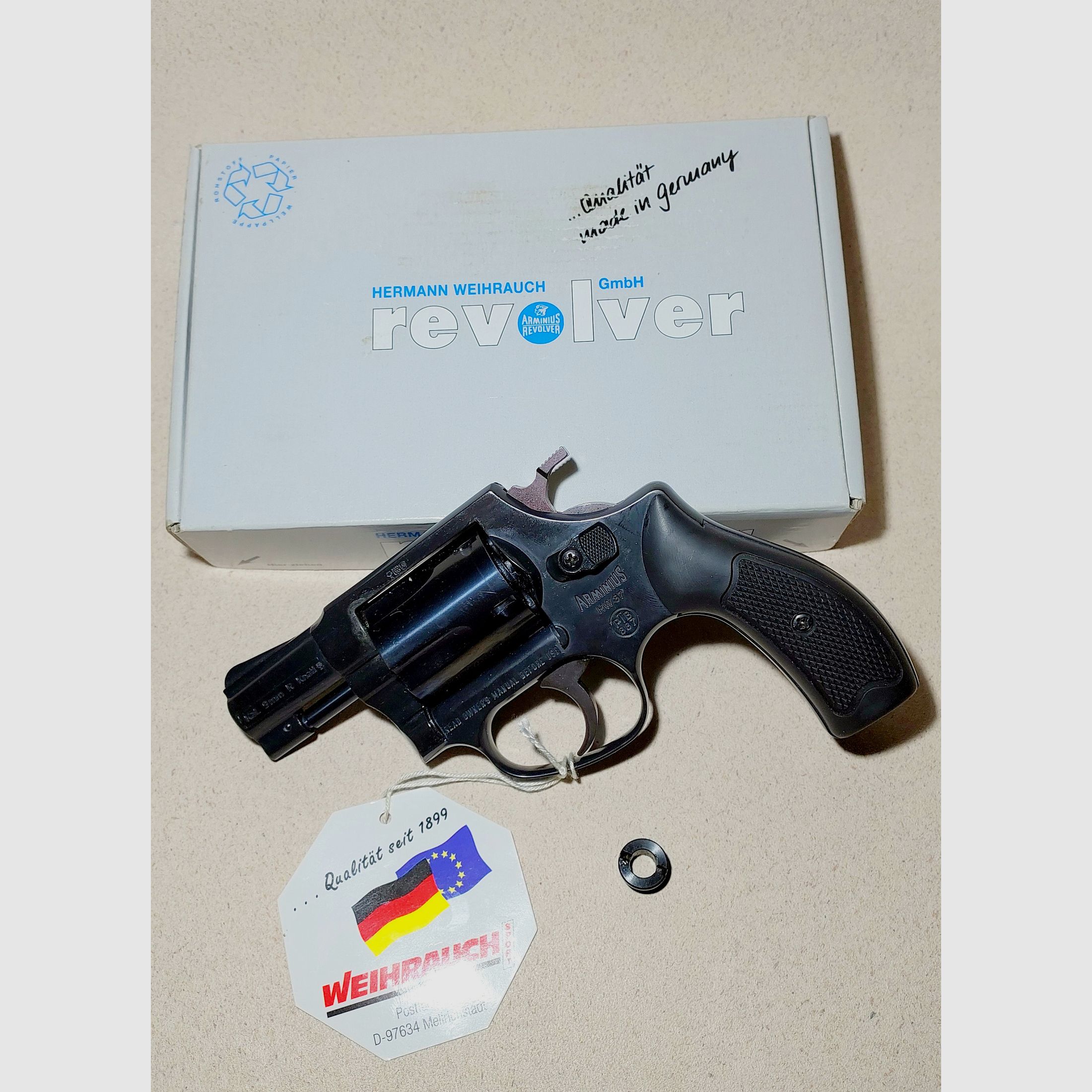 Weihrauch HW37 cal. 9mm R.K. (PTB 887) 