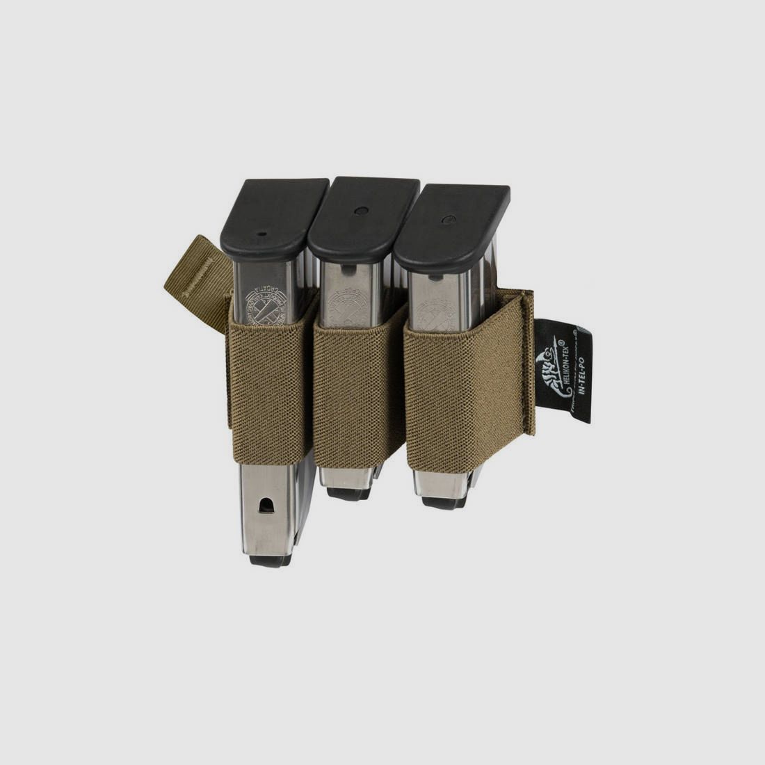 Helikon - Organizer na trzy magazynki pistoletowe Triple Elastic Insert - Olive Green - IN-TEL-PO-02, zdjęcie 3 z 3