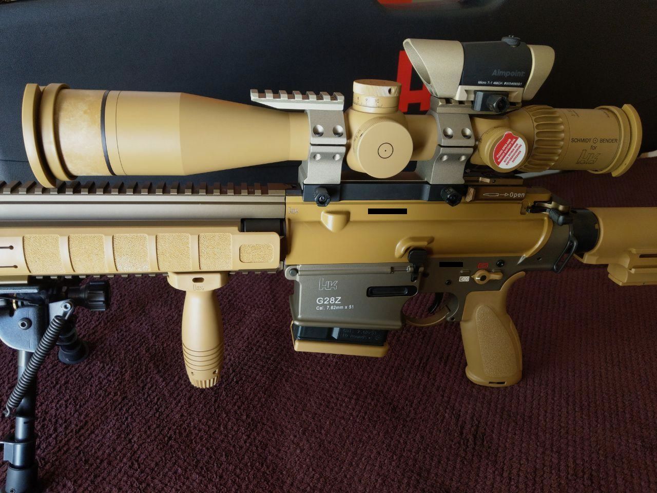 Heckler & Koch G28 Z full equipment