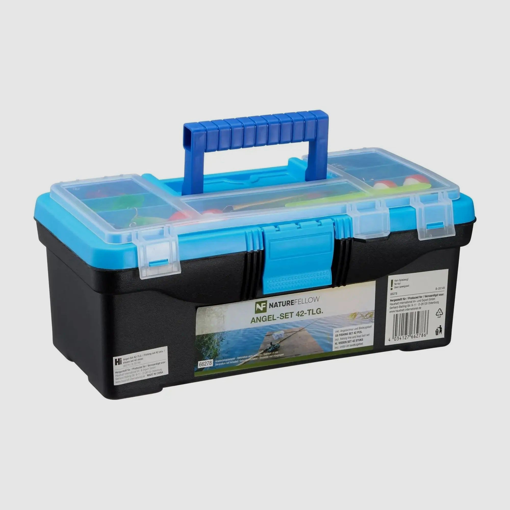 HI HI Fishing Case 42 Pieces
