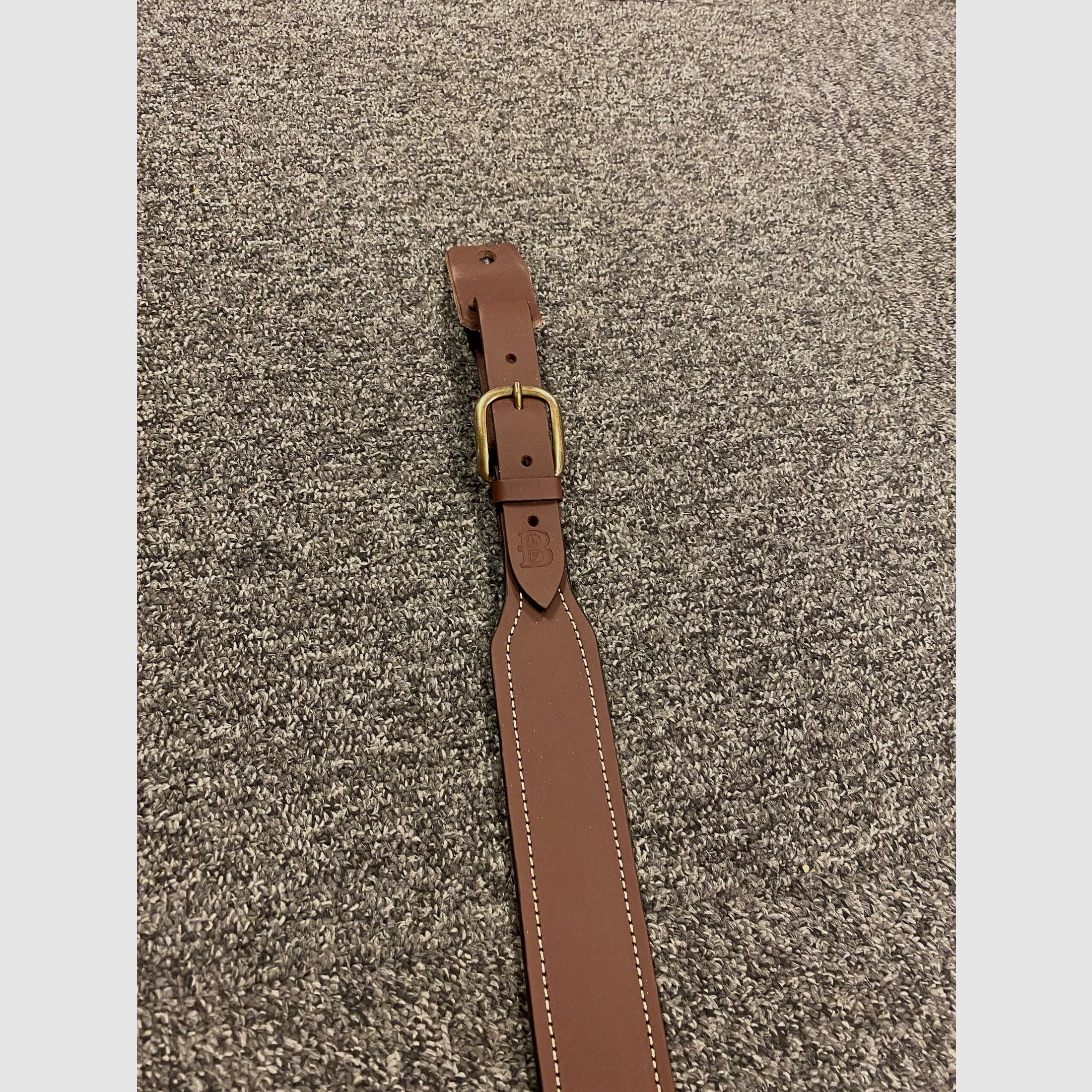 Riffelrem Kernelæder 40mm- Brun, Neopren – BLF Hunting, billede 2 af 2