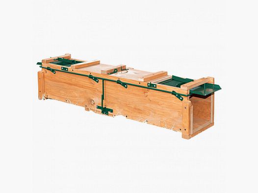 Trampa de caja de madera