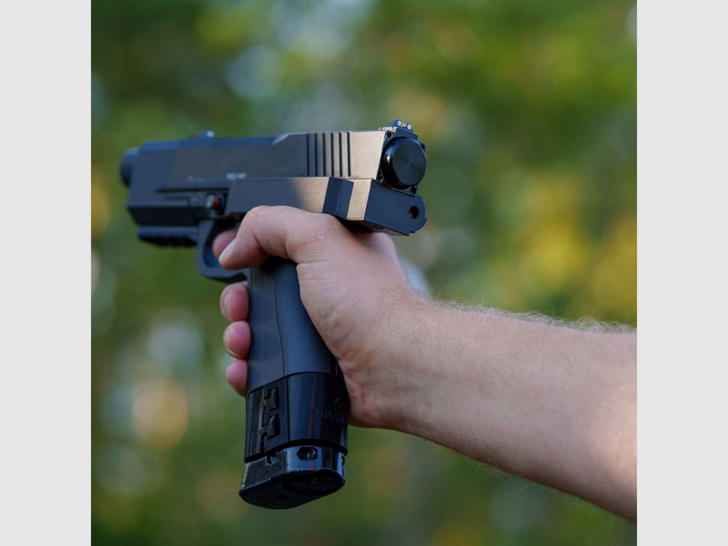 KOMBI | STEEL TUNING BARREL - Short + Cover + Expansion Cap | Co² KIT | FSC Pistol | 60J+