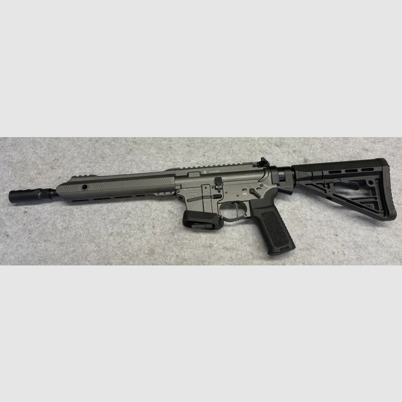 SCHMEISSER AR15-9 Dynamic Grey in caliber 9mm Luger with 10.5" barrel