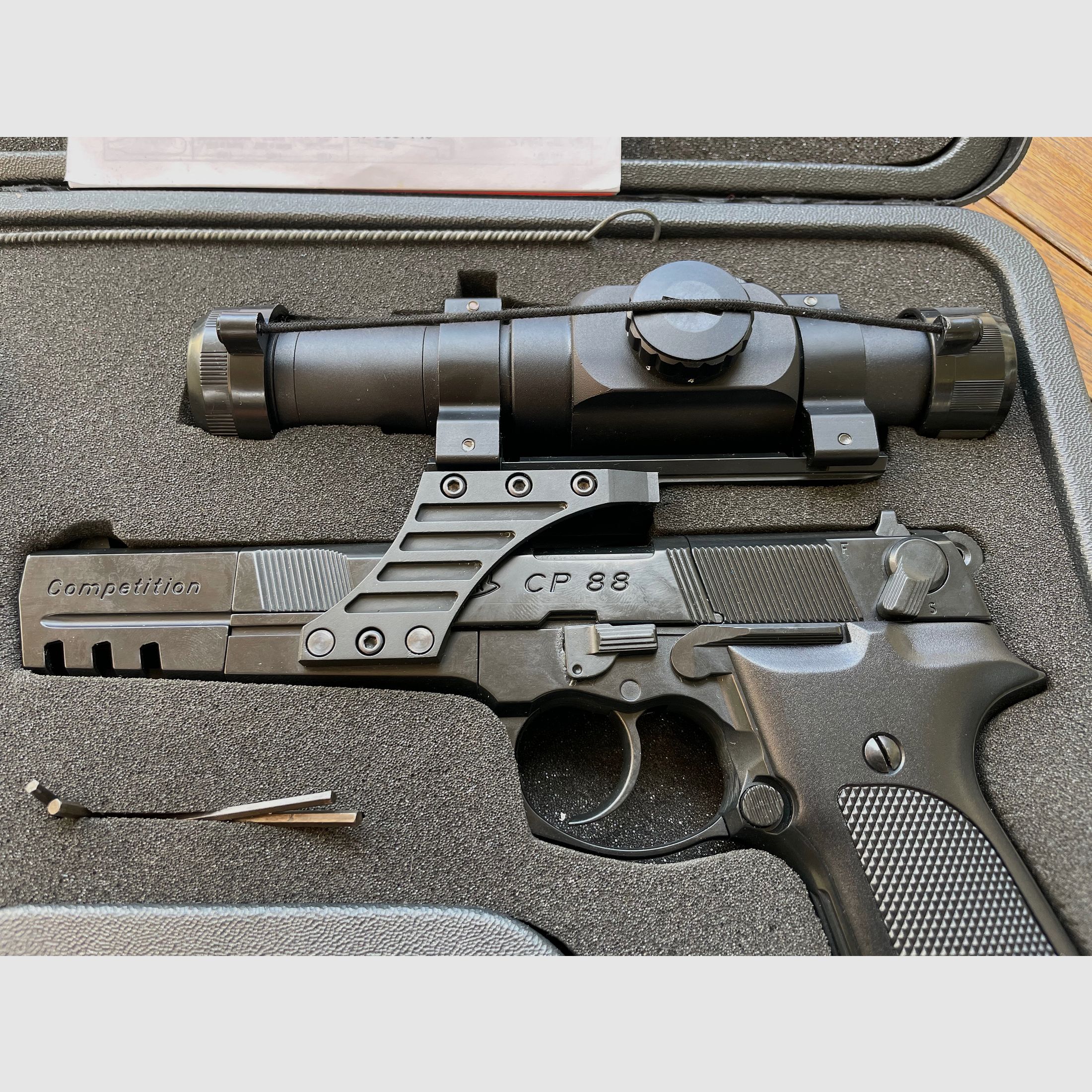 Walther CP 88 Trophy mit Reddot, TOP Zustand