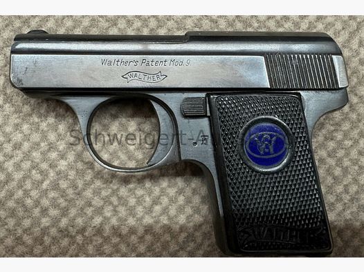 Walther Zella-Mehlis Mod. 9 6.35mm Browning