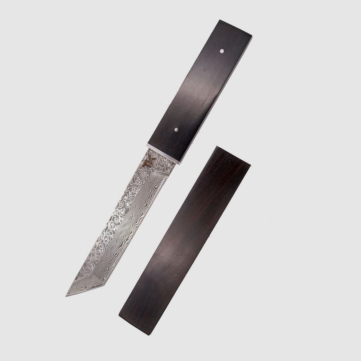 Knife – Tramuntana Knives – Tanto Tramuntana TK Damascus, image 1 of 5