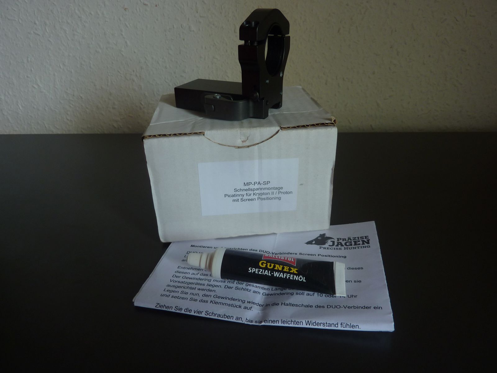 Precyzyjny adapter szybkiego mocowania do polowania Pulsar Krypton
