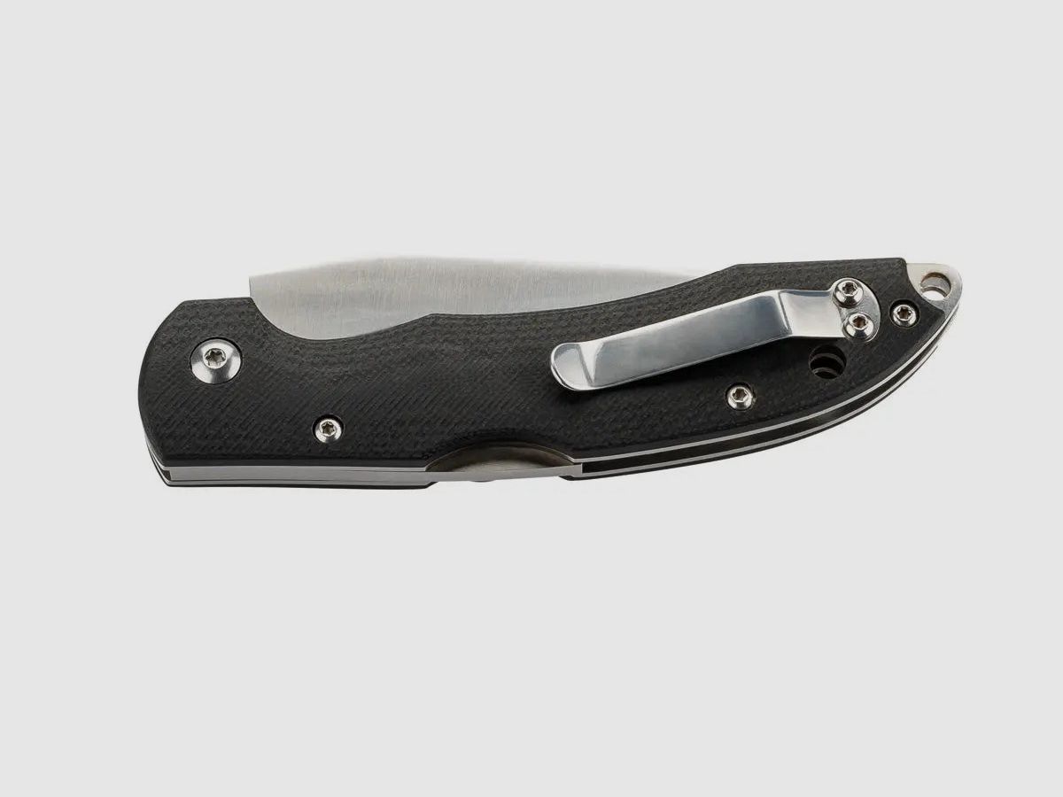 PUMA TEC Pocket Knife (black G10, mid look)