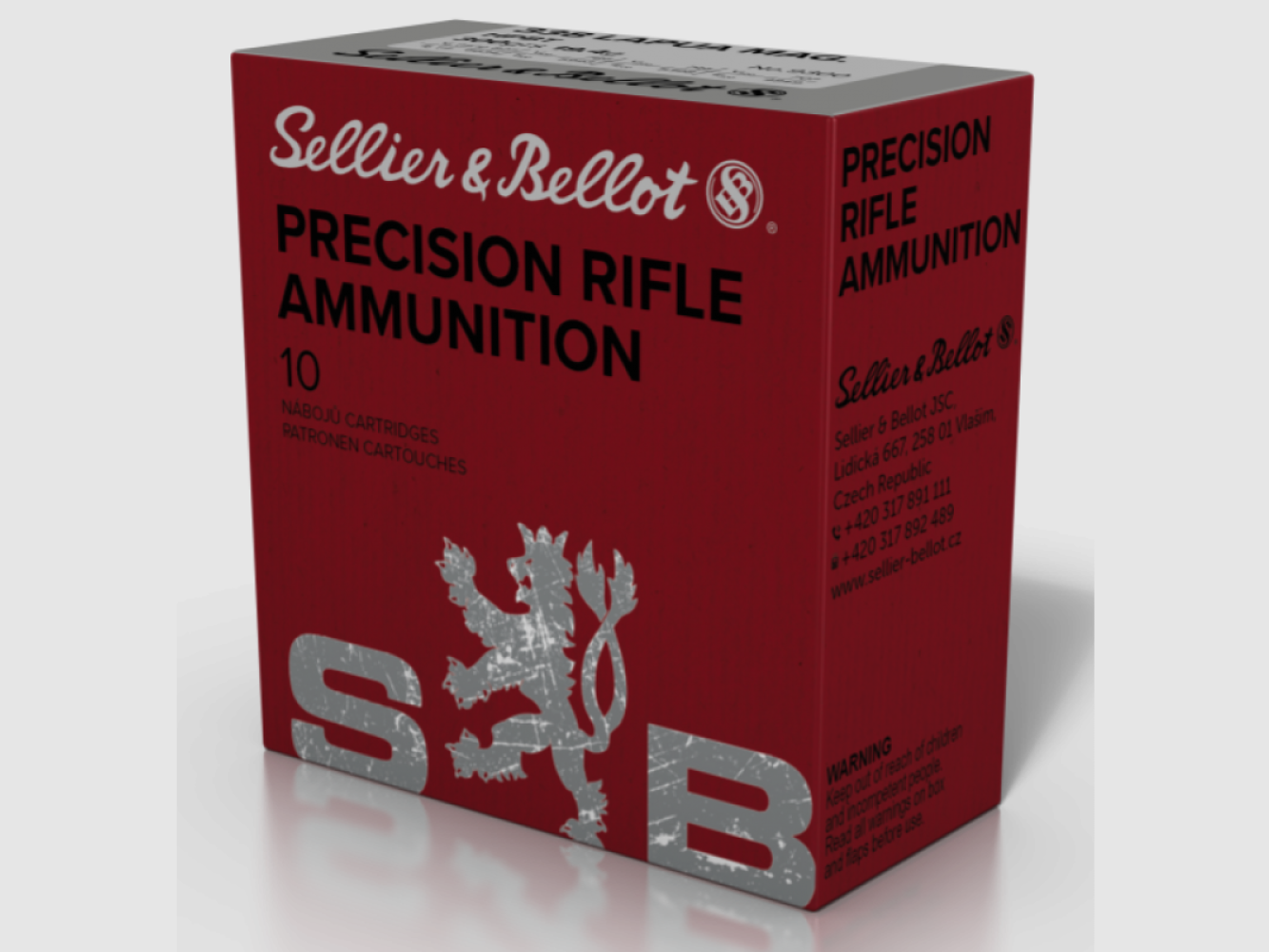 338 Lapua Magnum S&B HPBT 250gr VE10