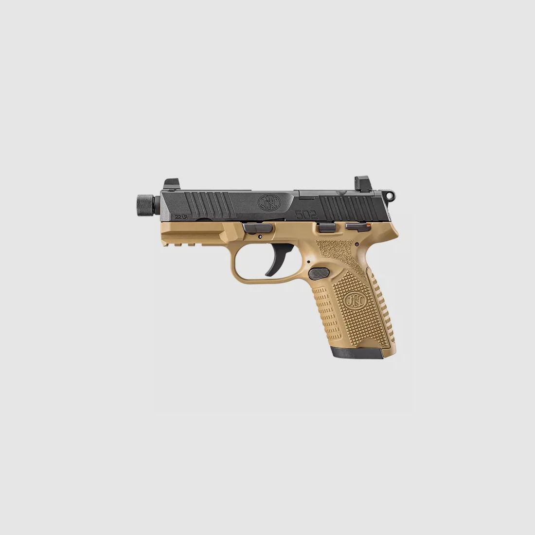 Pistola FN502 Tactical Bi-ton Cal. 22LR FN HERSTAL, immagine 5 di 6