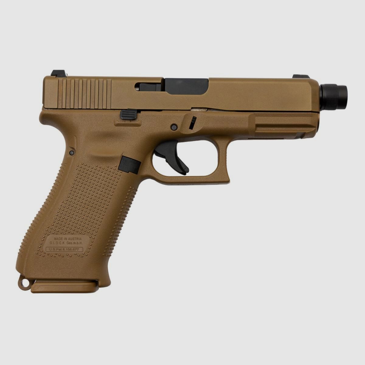 GLOCK 19X MT Coyote pistol with M13.5 thread, cal. 9×19 mm, image 2 of 2