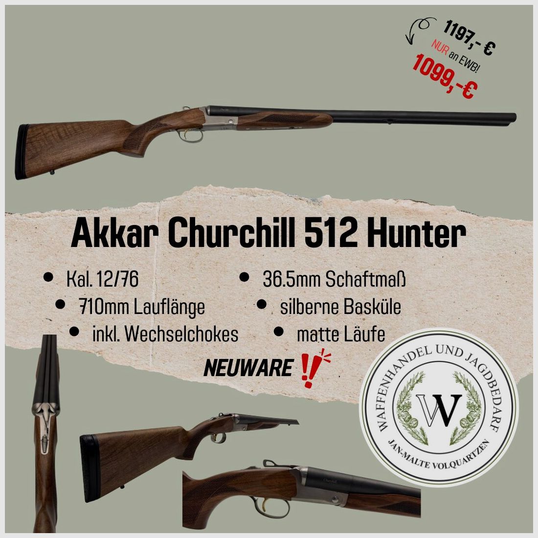 Akkar Churchill 512 Hunter