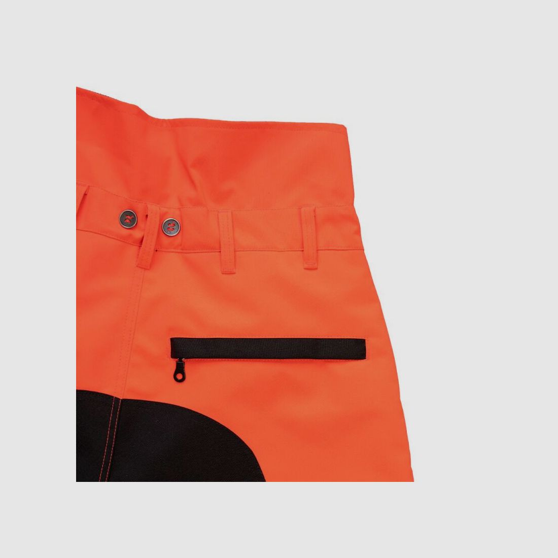 Kruedener Damen Keilerschutzhose Warnrot