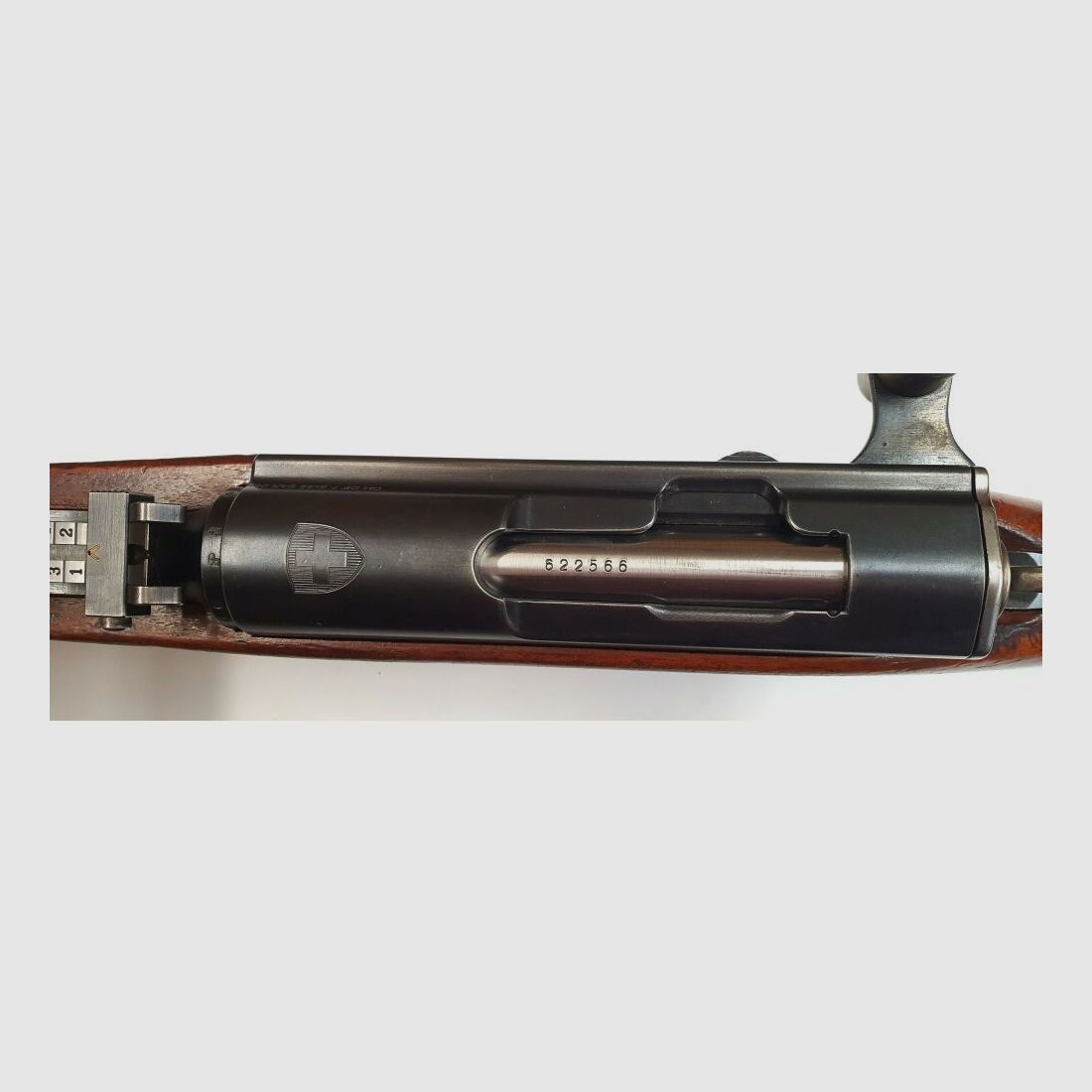 Waffenfabrik Bern Repetierbüchse Waffenfabrik Bern Schweizer K31 Kaliber 7,5x55swiss komplett nummerngleich