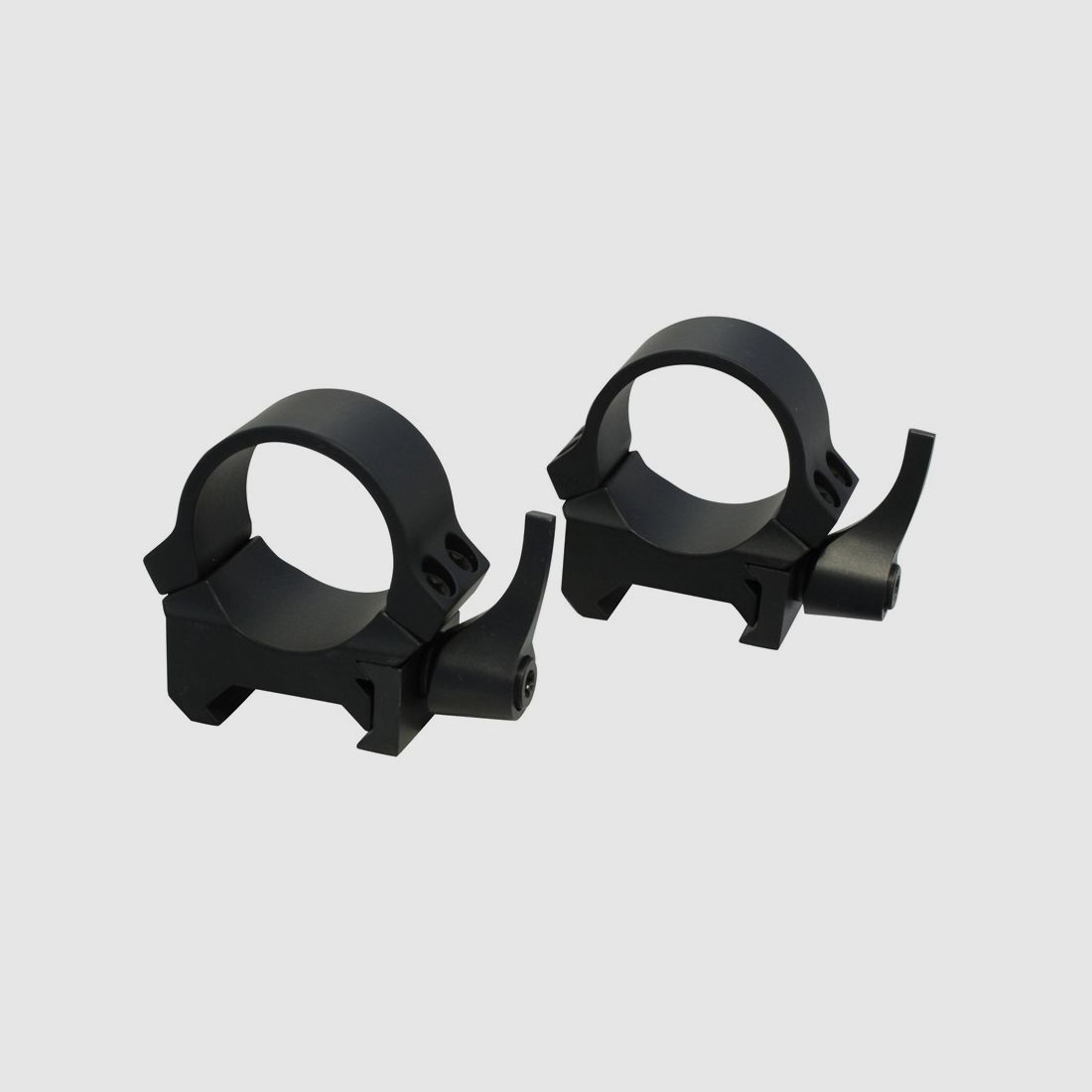 Anneaux Leupold QRW 25,4 mm bas noir mat