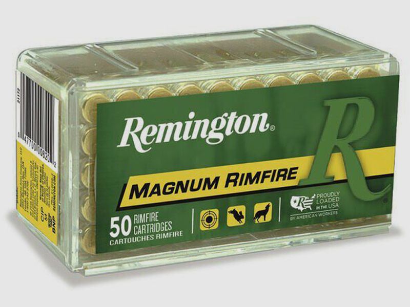 REMINGTON Magnum Rimfire – 17 HMR – 20 grains PSP geweermunitie