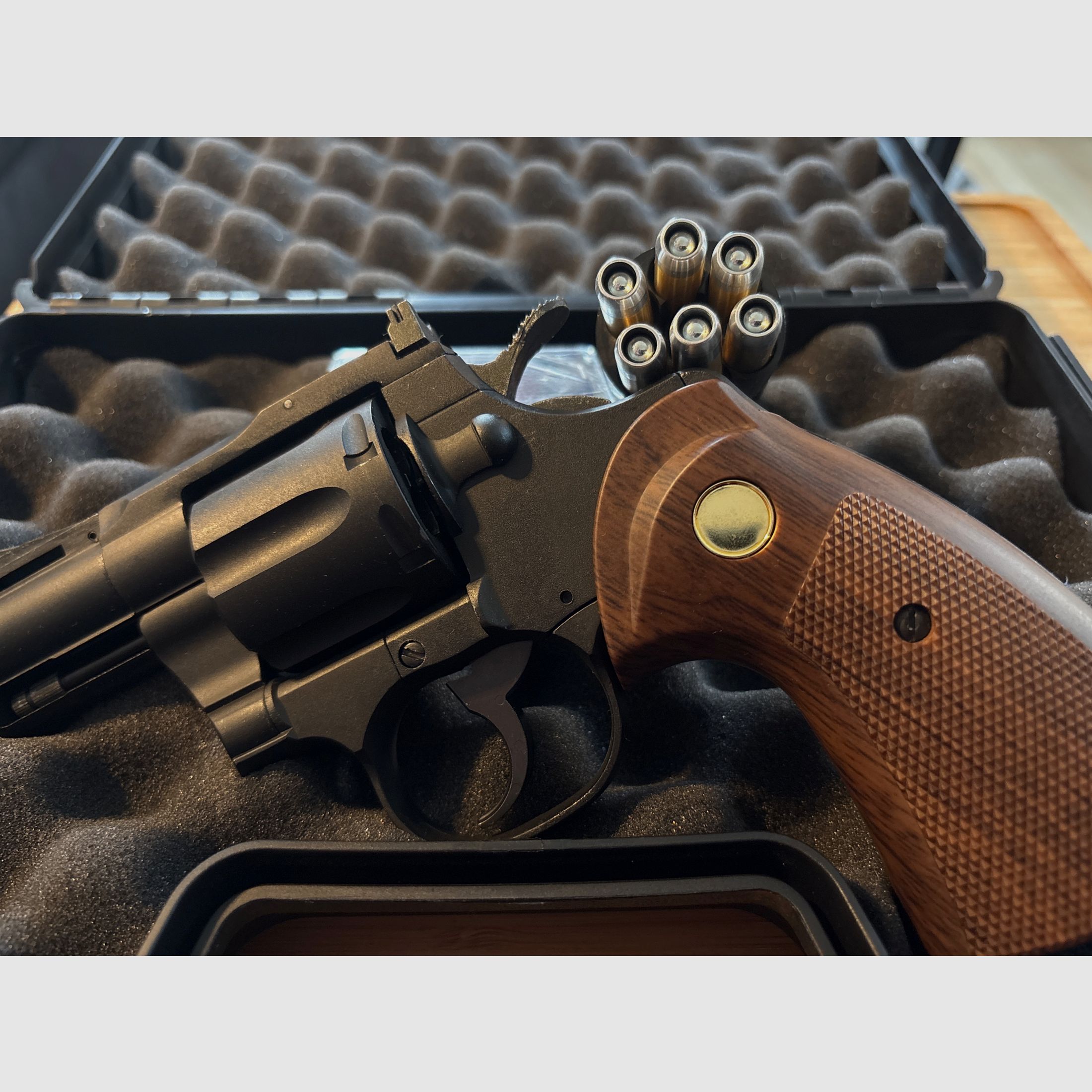 K&Z -  .357 Python - 6 mm BB - Schwarz - Revolvet, Bild 4 von 4