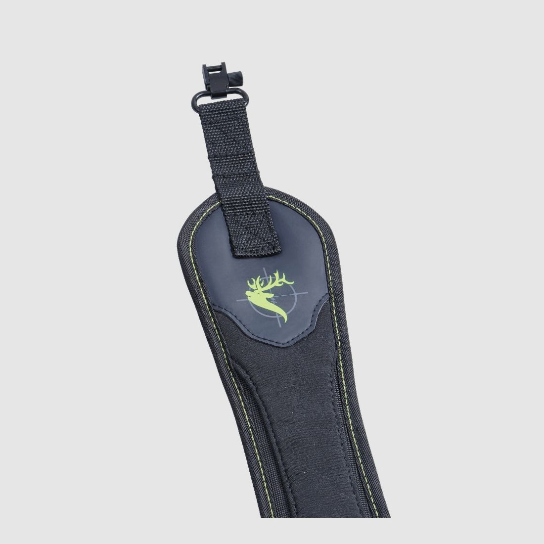 Vanguard Endeavor Sling 201G – Neoprene strap, green detail, image 5 of 5
