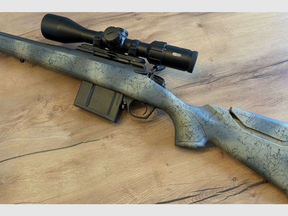 Bergara B14 inkl. Meopta 3-15x50, Dentler--Montage, Jaki Schalldämpfer 7mmPRC