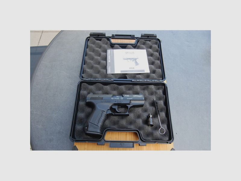 Walther P99 BLK 9mm PAK 15R