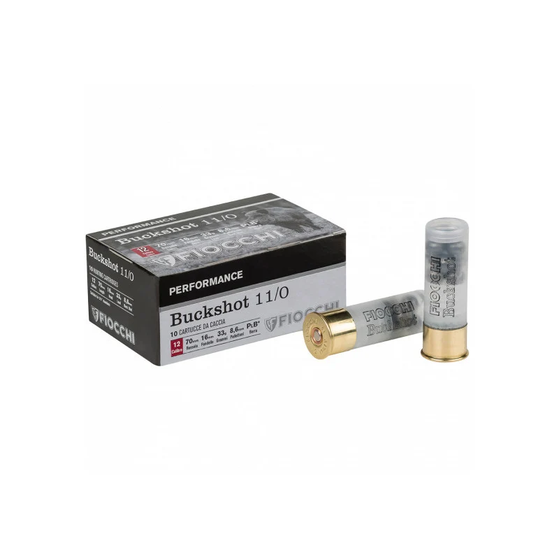 Postas Fiocchi Buckshot – Calibre 12