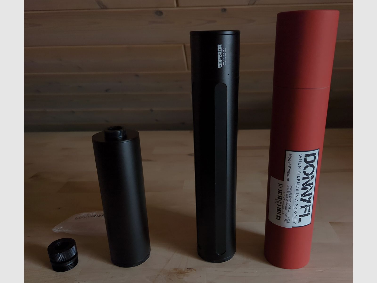 AEA HP Max 2 Schalldämpfer DonnyFL Emperor v3 inklusive Adapter und Extender