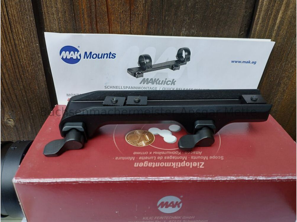 Steiner Ranger 4 1-4x24 with ZM rail and mount for Blaser R8 Steiner Ranger 4 1-4x24 with ZM rail and mount for Blaser R8