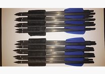 2 soportes de flechas para Cobra Adder, Black Kommando, con 8 tiras de carga cada uno, incl. pernos, nuevo