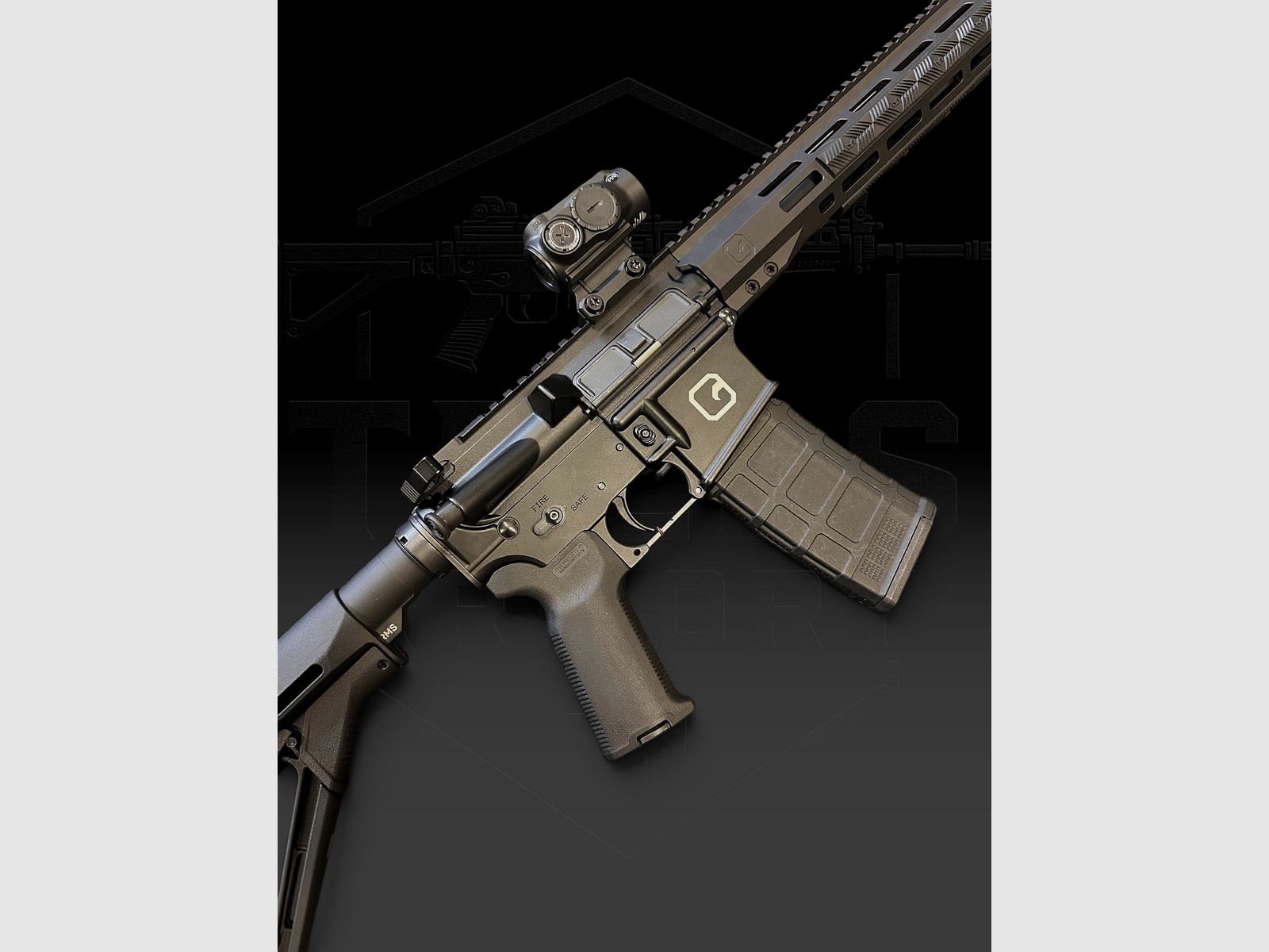 CLAWGEAR CG15, TELLS ARMORY Custom Build, 14.5", afbeelding 4 van 6