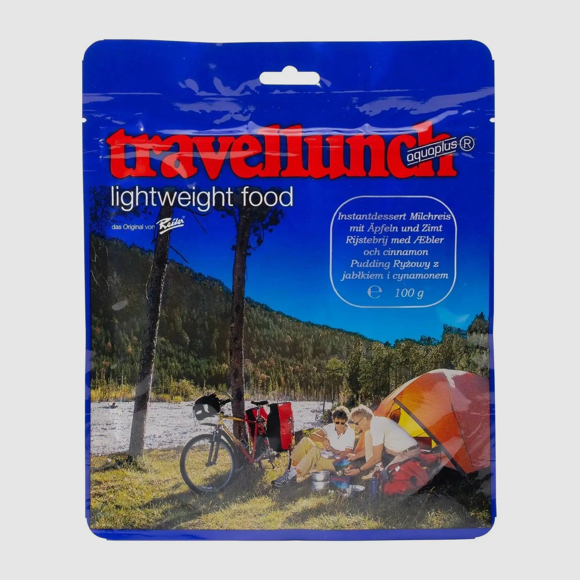 Travellunch riz au lait avec des pommes