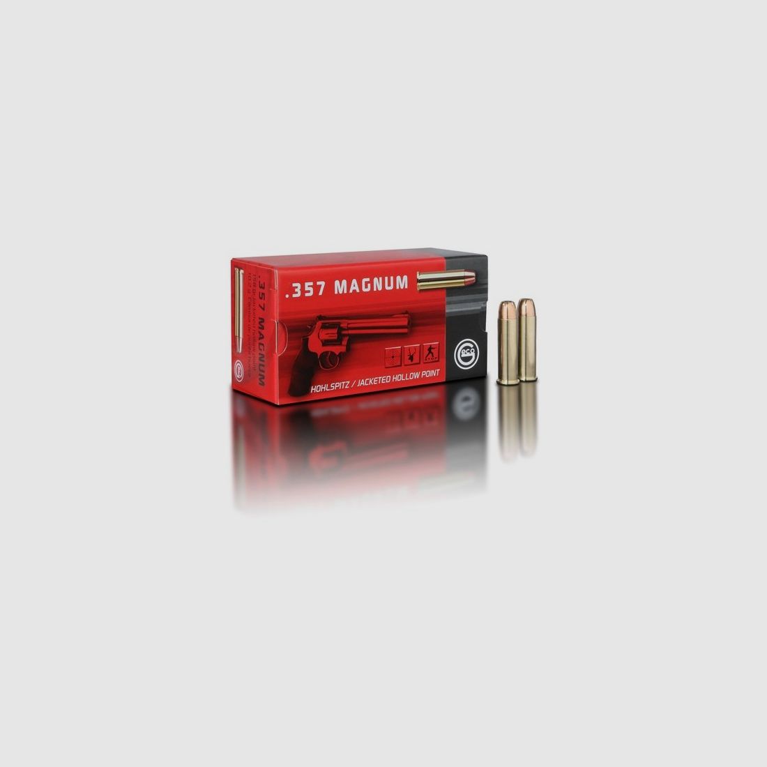 HOHLSPITZ / JHP - GECO | 357 mag, 158 gr