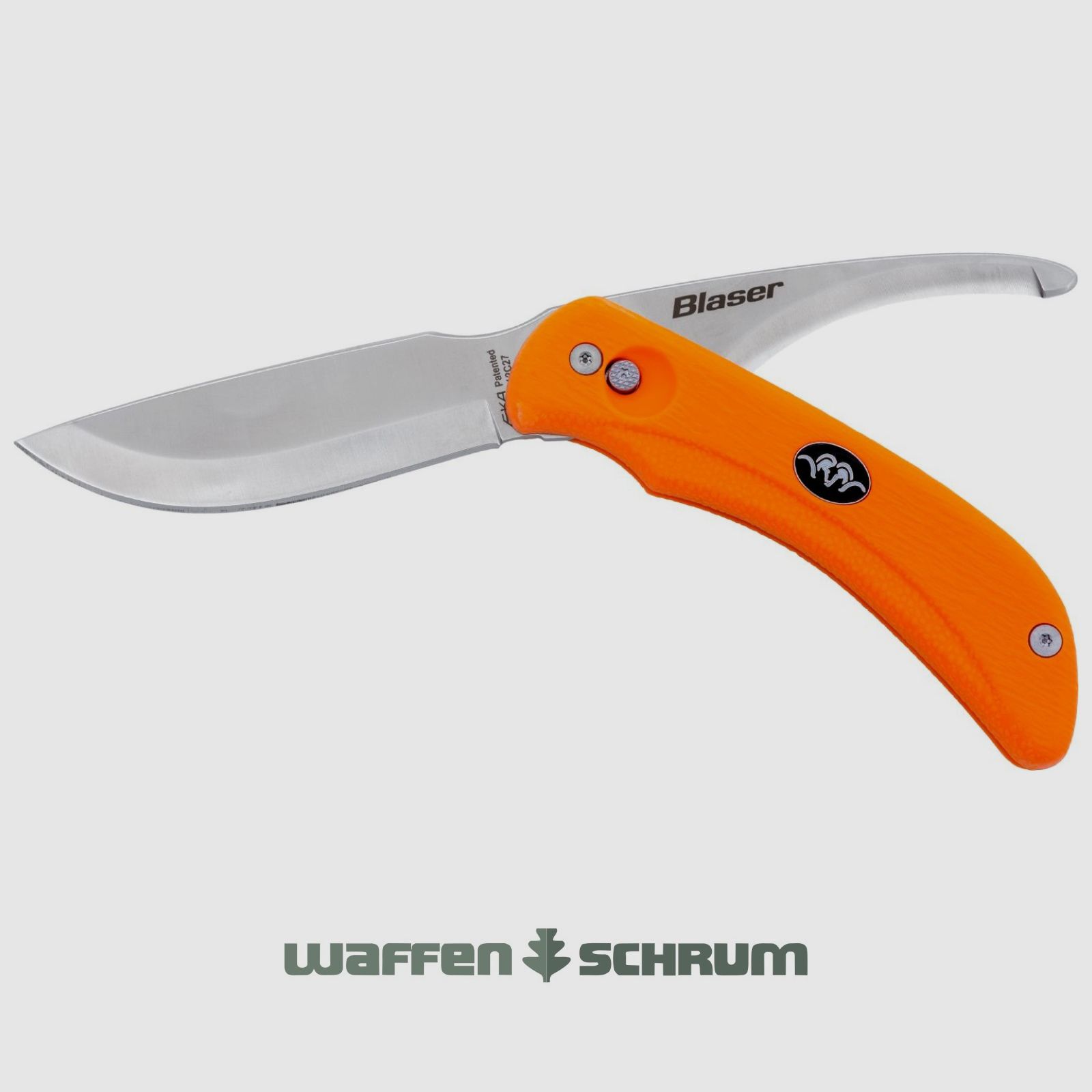 Nóż Blaser Ultimate / Pomarańczowy Blaze / Długość ostrza: 10cm/8cm