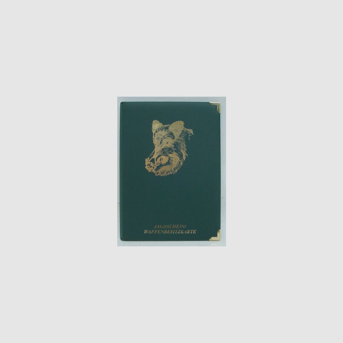 Hunting license case boar -