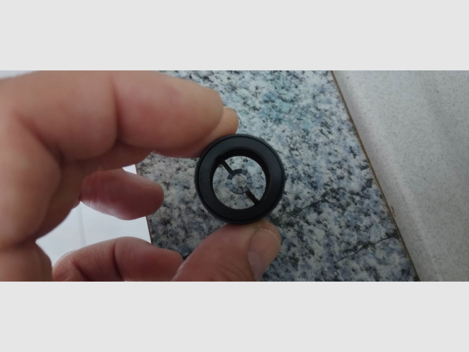 Adjustable ring sight Gehmann 4-6mm with cant control