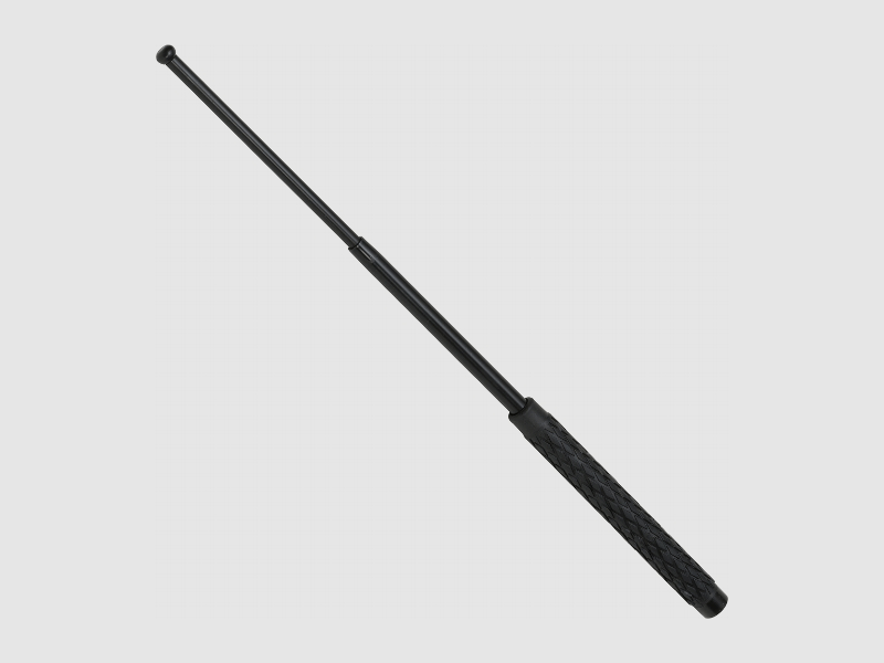 Schlagstock 26''=65cm - Hartgummigriff, mit Holster