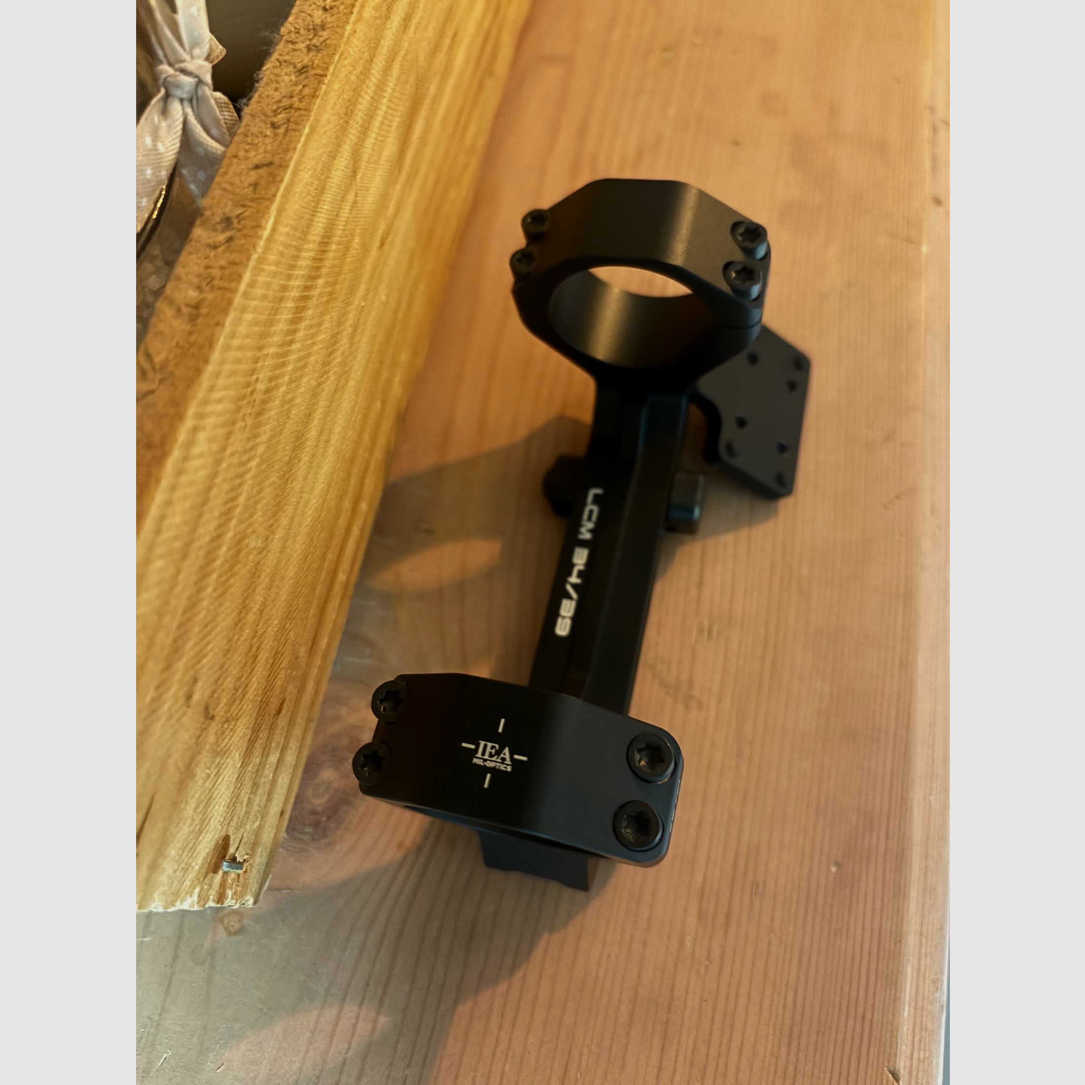 LCM 34/39 Montage met 45° offset-montage voor EFLX & Leupoldt Deltapoint