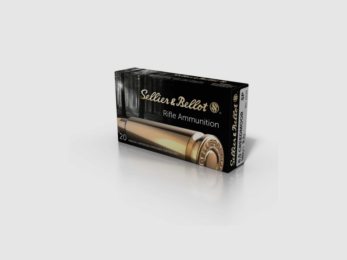 S&B-Munition cal. 6,5 CREEDMOOR SP 10,1